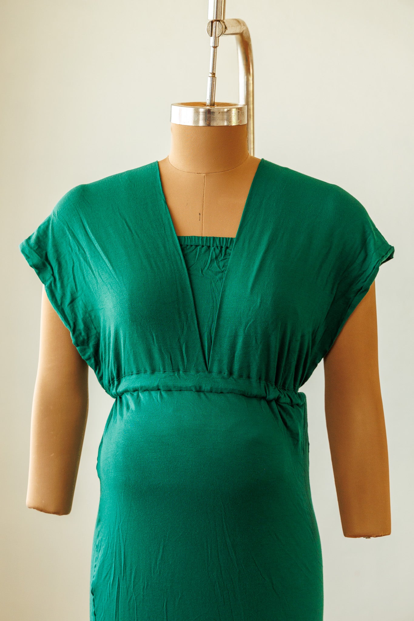 Convertible gown - Bottle Green