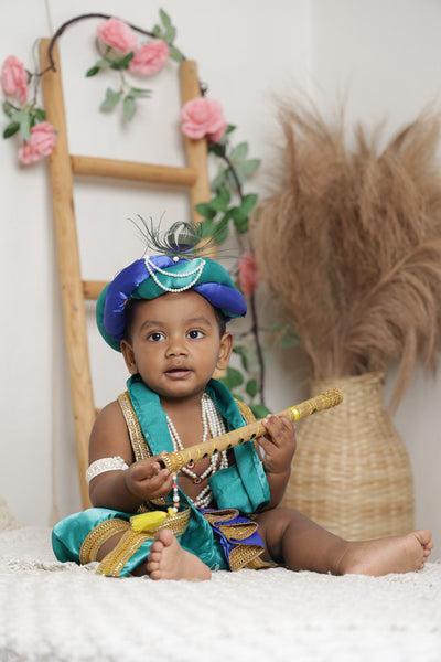 Krishna Outfit - Green