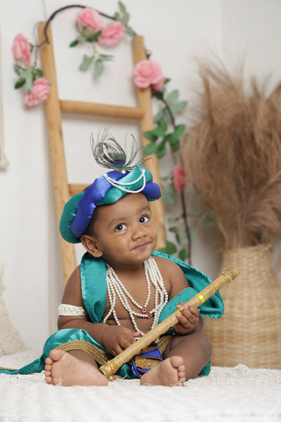 Krishna Outfit - Green
