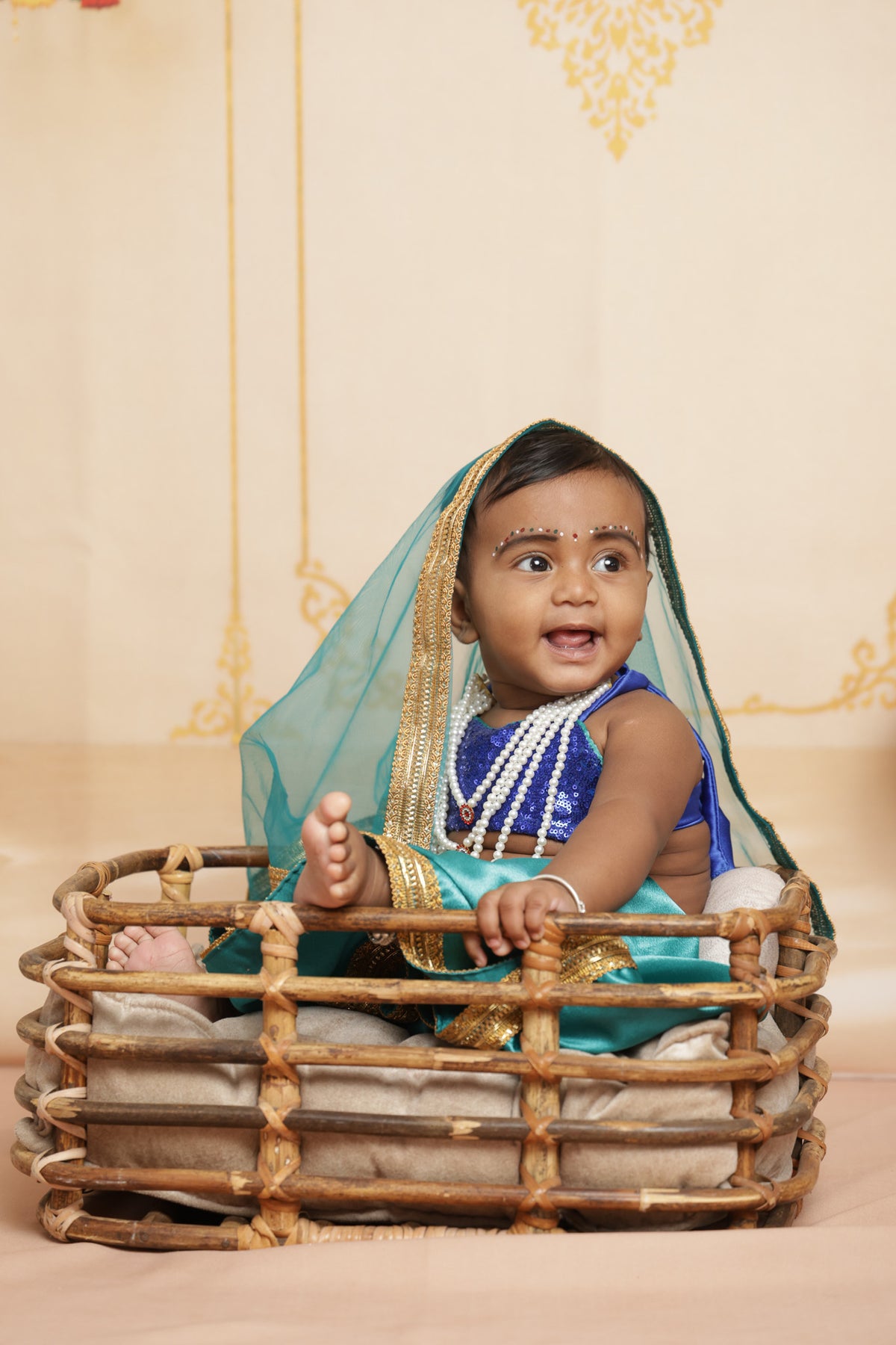 Radha Outfit - Green