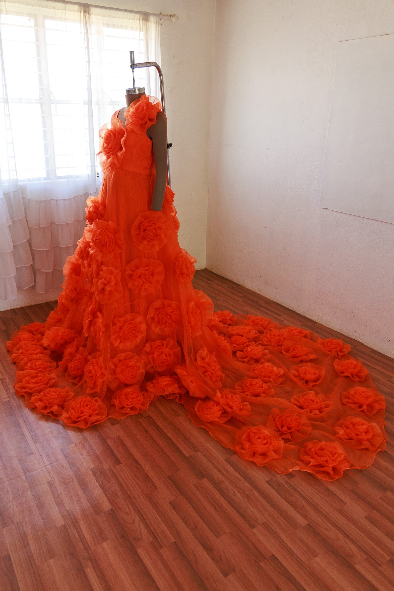 Shreya gown - Orange