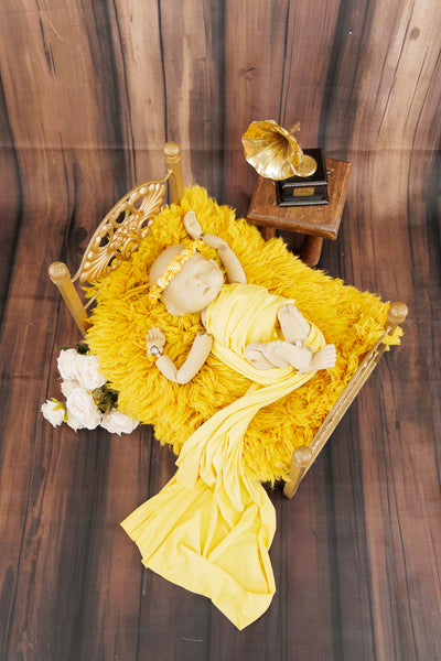 Metal Bed Gold Theme