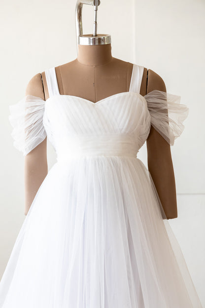 Brincy Gown - White