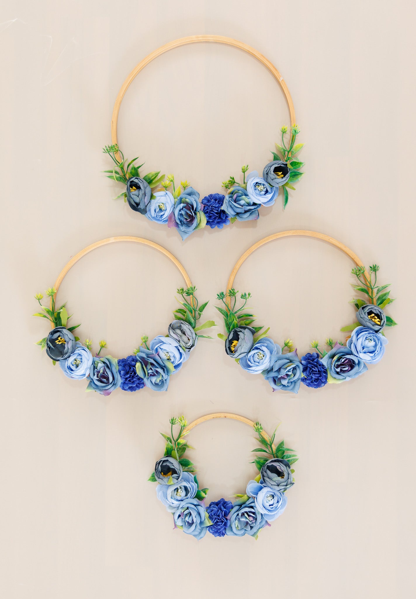 Sherlin Floral Hoops