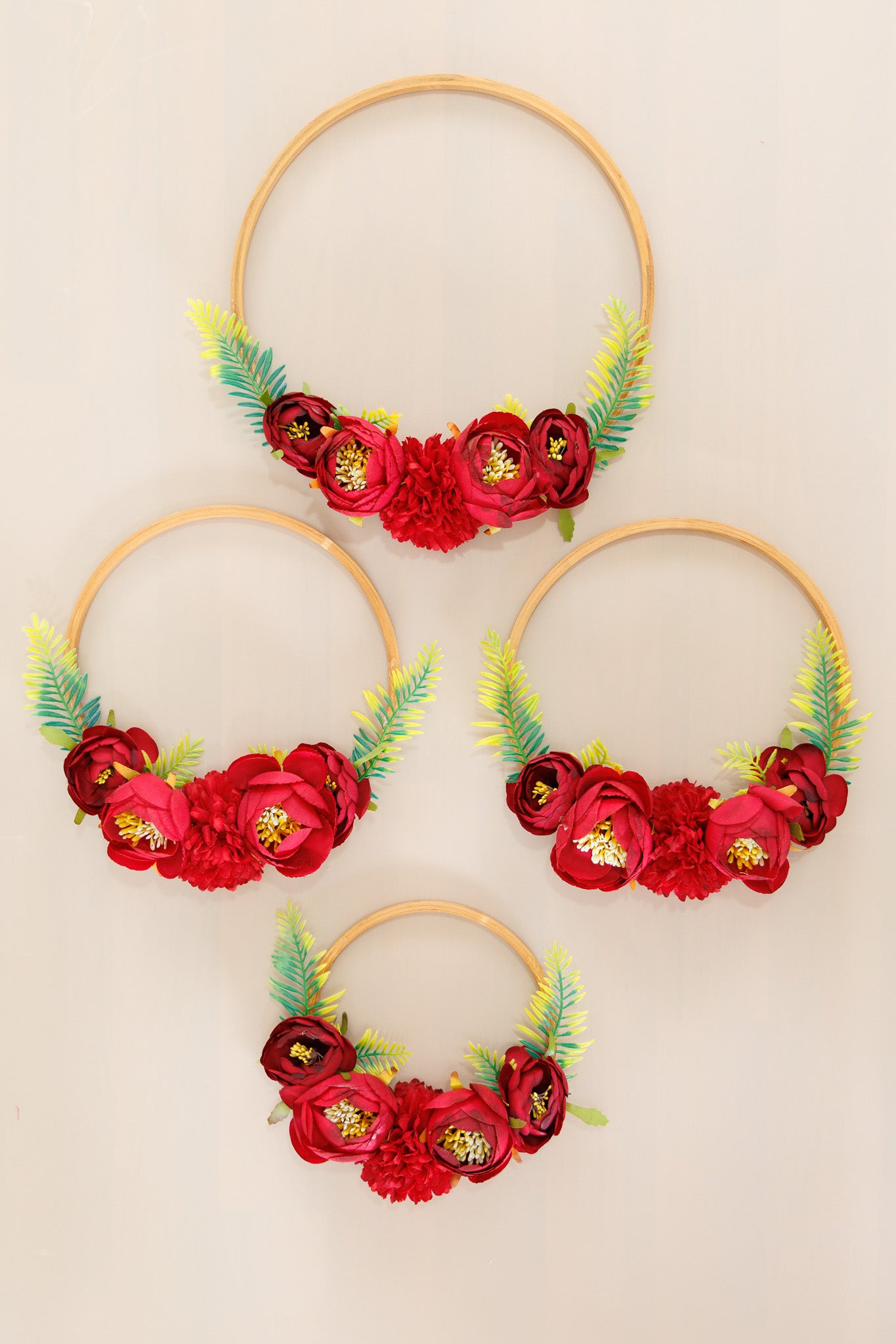 Ellora Floral Hoops