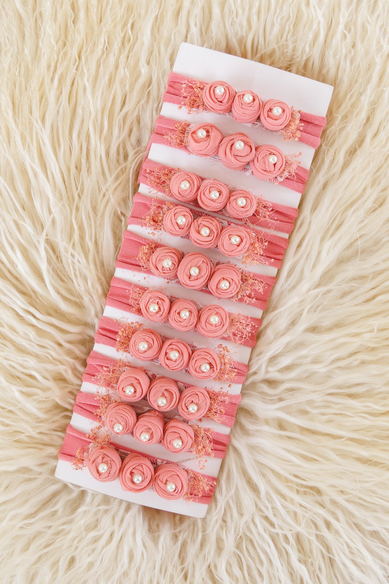 Ferina Headband - Peach