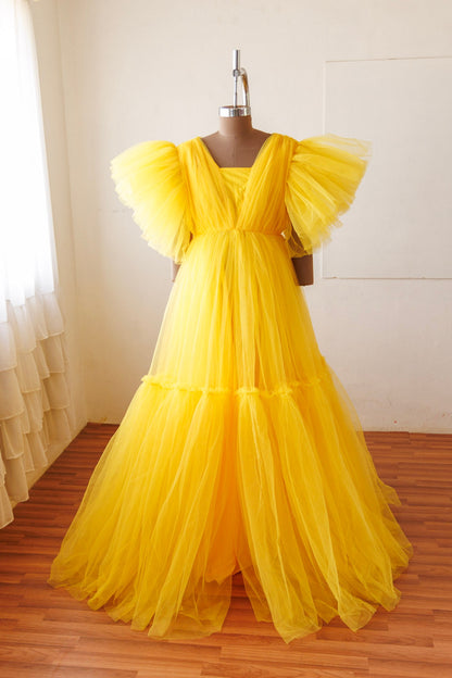 Sibiya Gown - Yellow