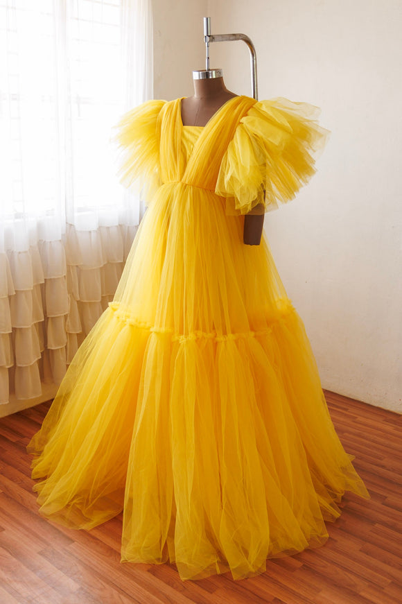 Sibiya Gown - Yellow