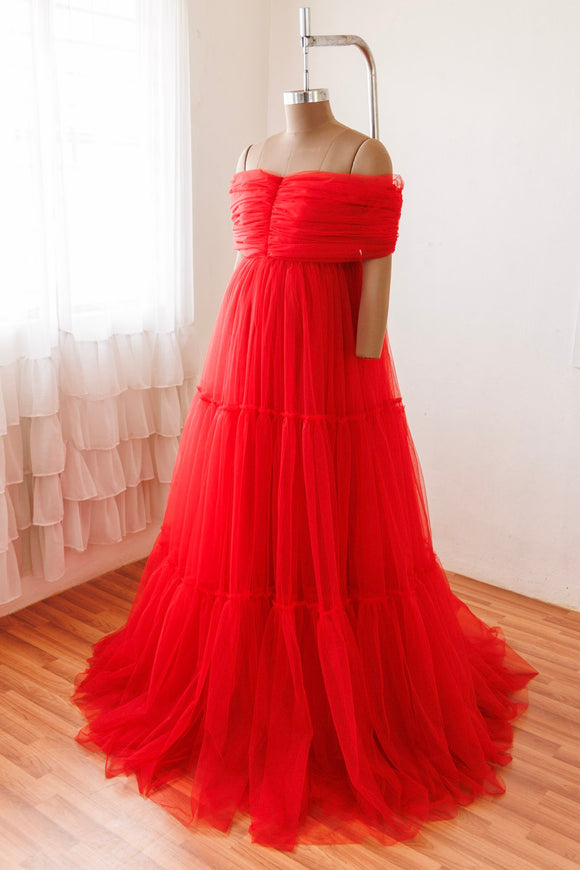 Welsa Gown - Red