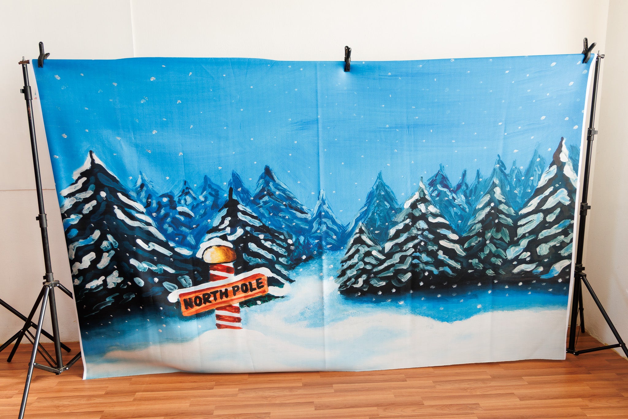 North Pole 5x8 ft- Fabric (BAD034)