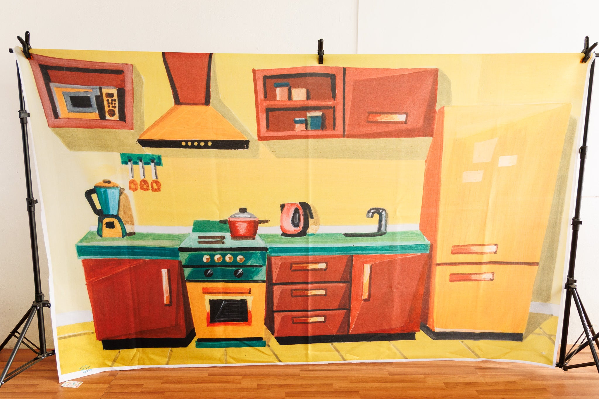 Chef Corner 5x8 ft- Fabric (BAD039)