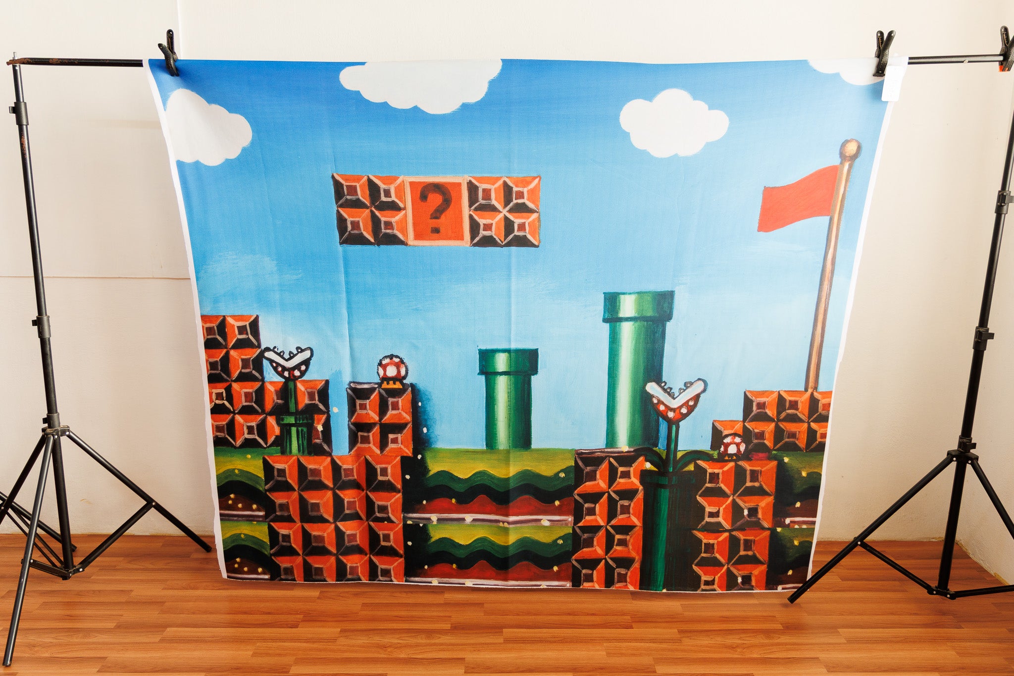 Super mario 5x6 ft- Fabric (BKC026)