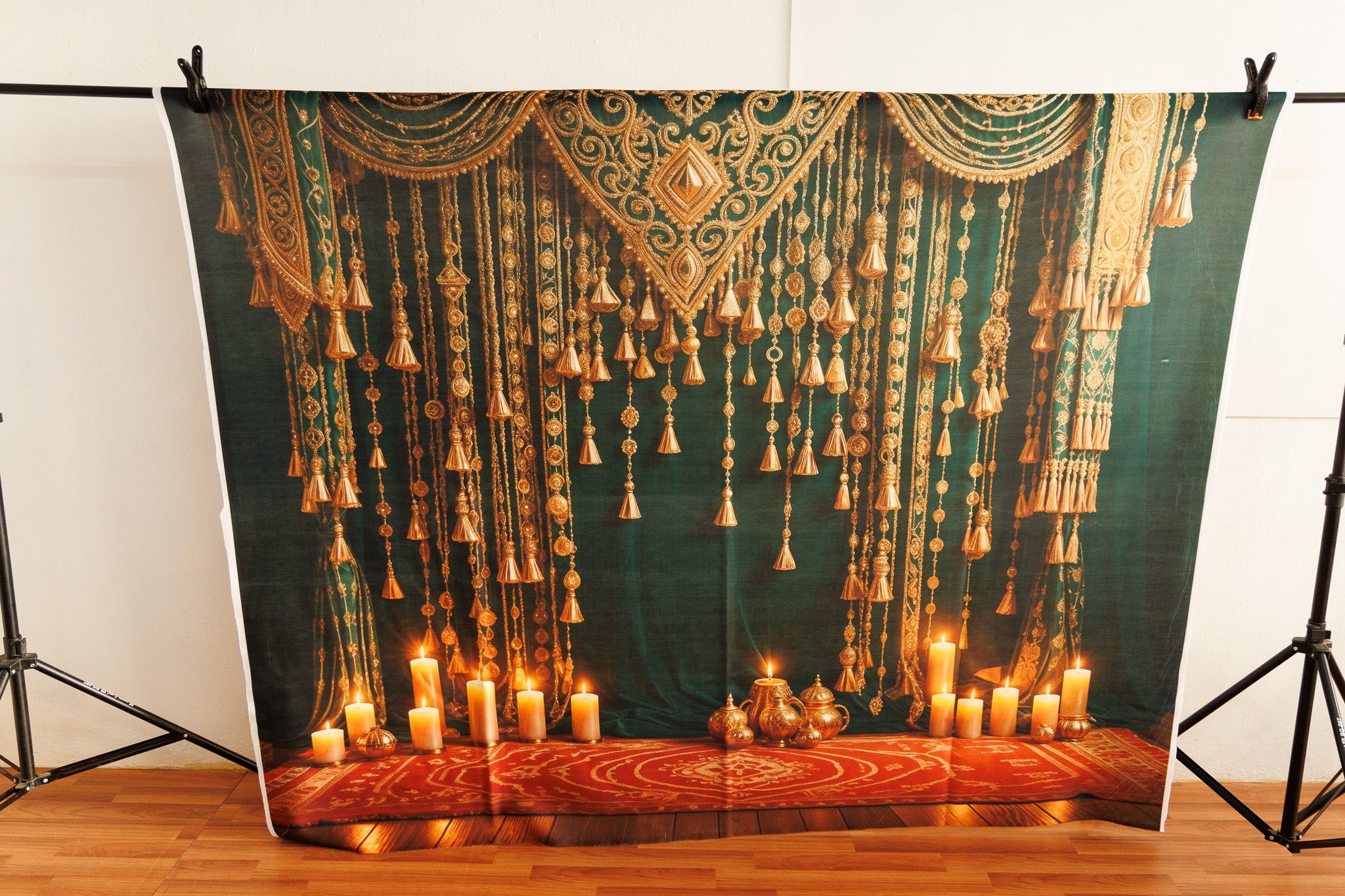 Royal Green 5X6 Ft. Fabric (BKC029)