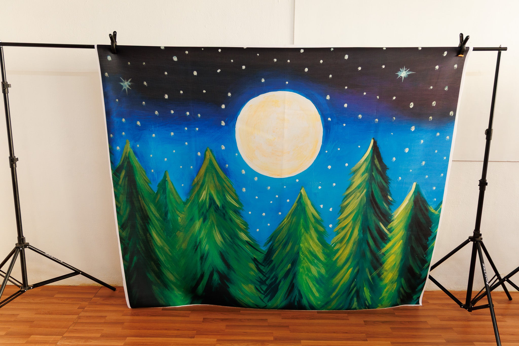 December night 5x6 ft- Fabric (BKC045)