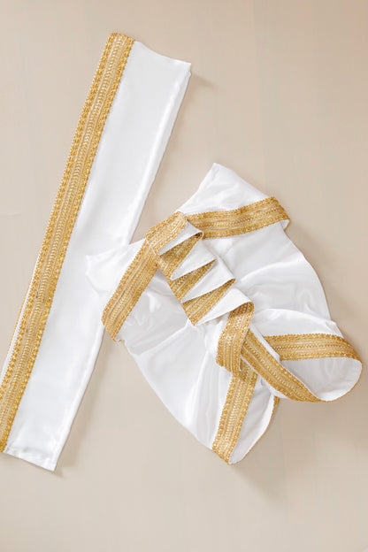 Krishna Outfit - White