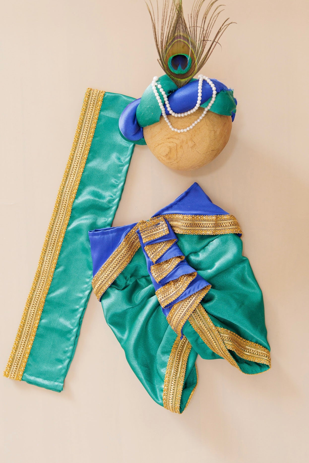 Krishna Outfit - Green