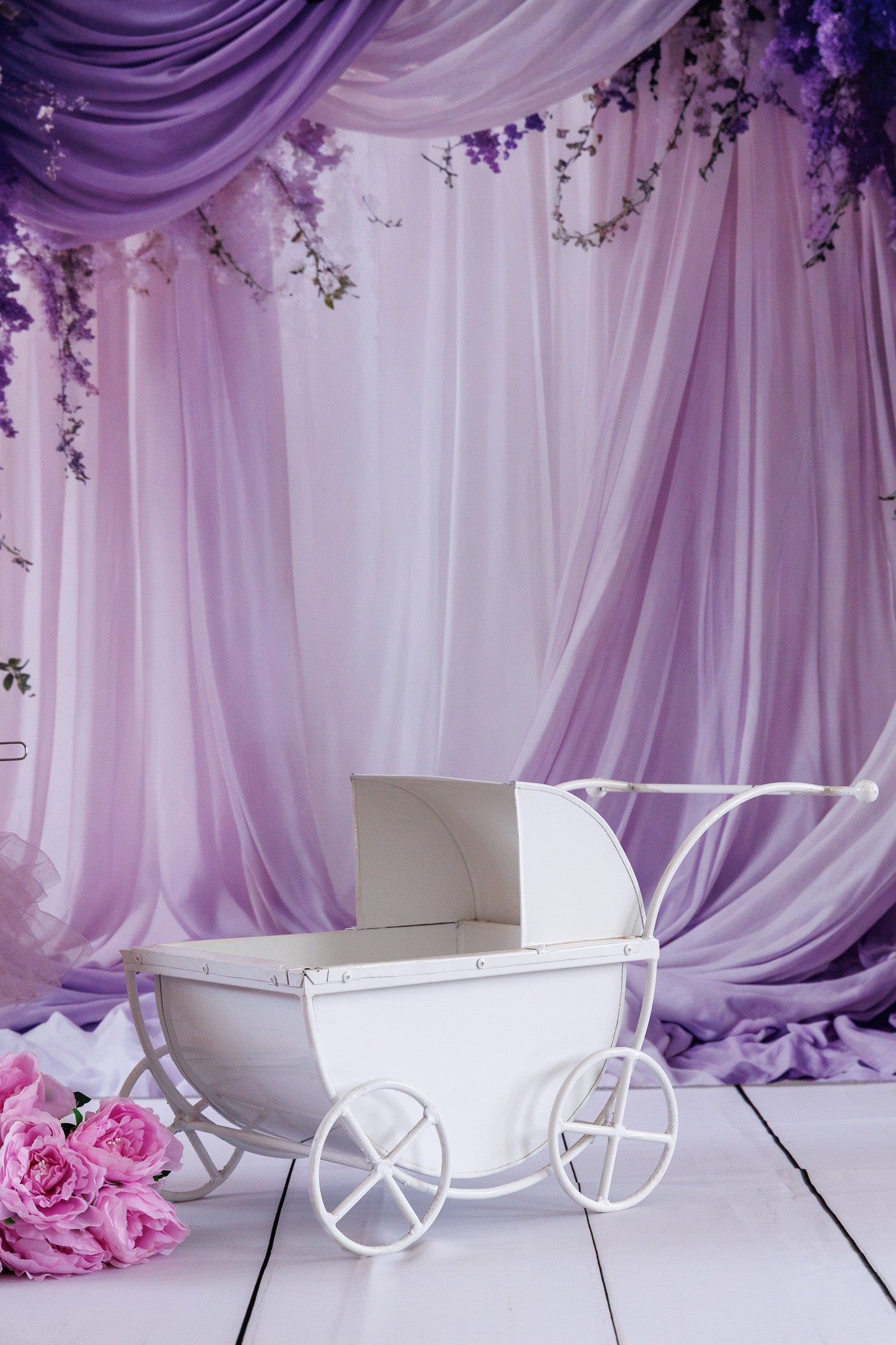 Lavender Drapes Theme