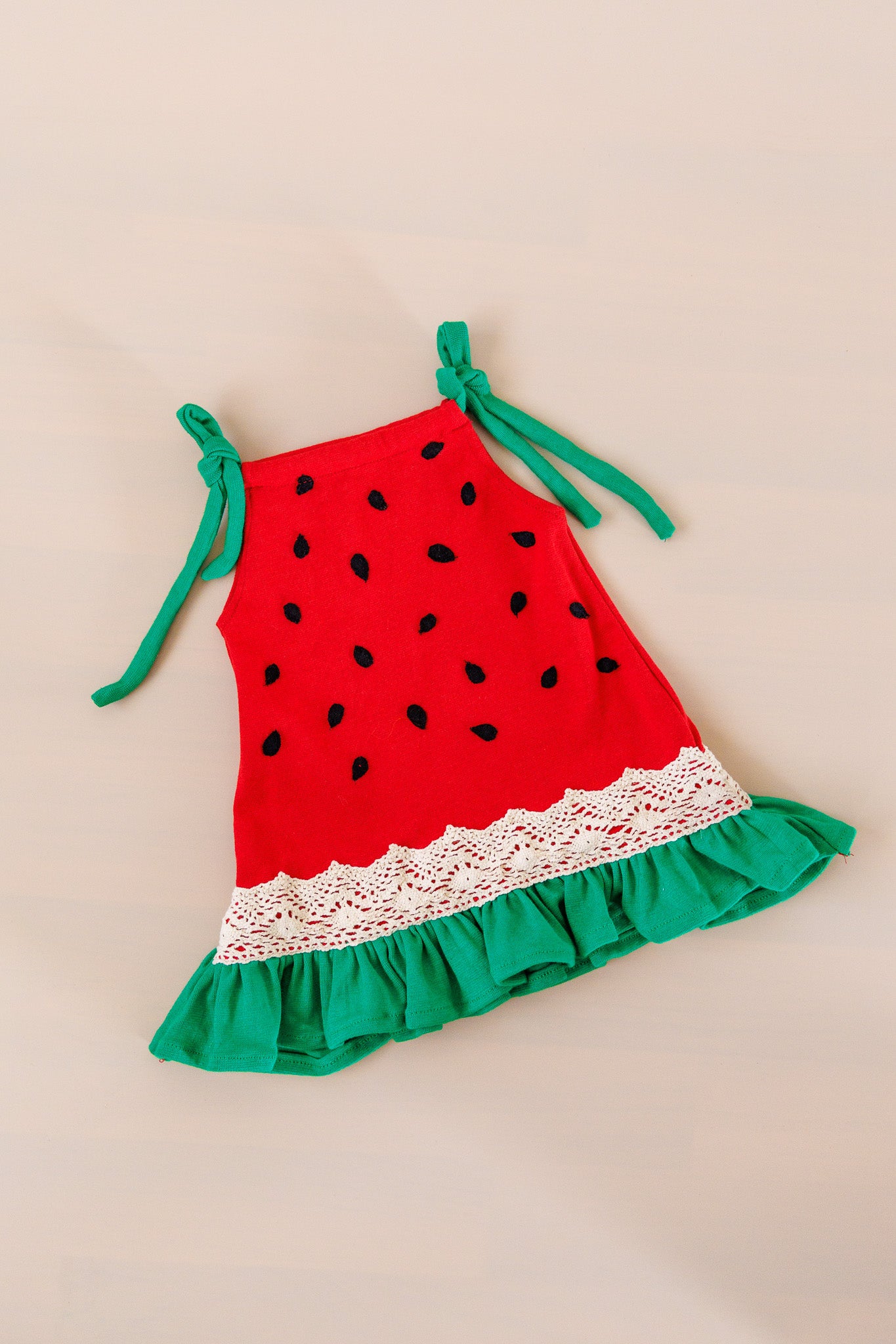 little girl watermelon dress