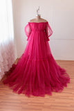 Stefina gown - Beetroot Pink