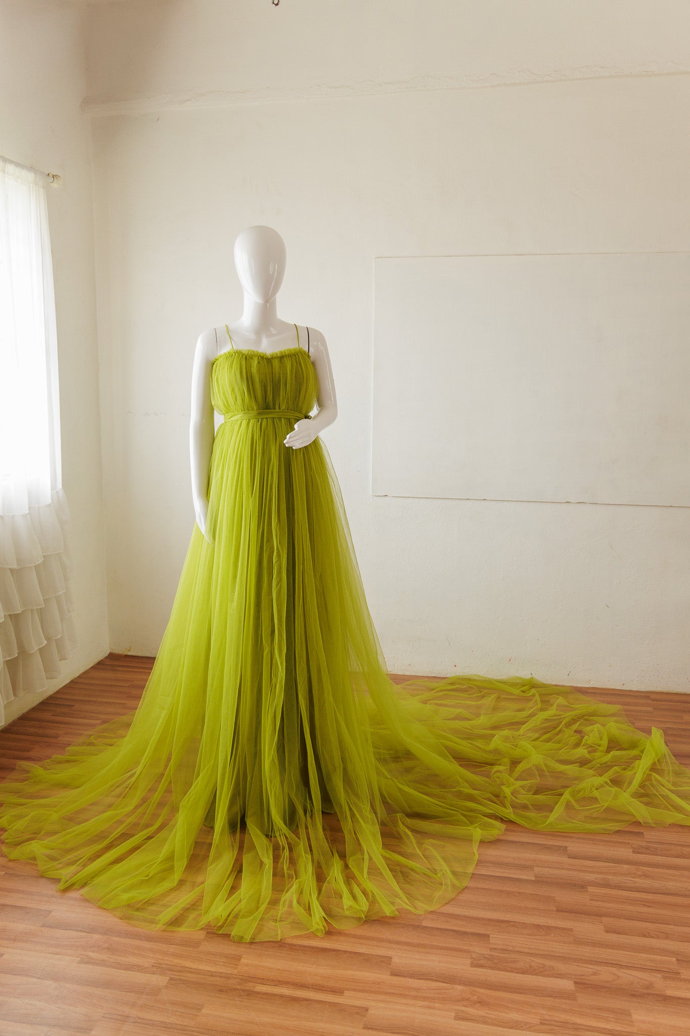 Daisy gown - Olive