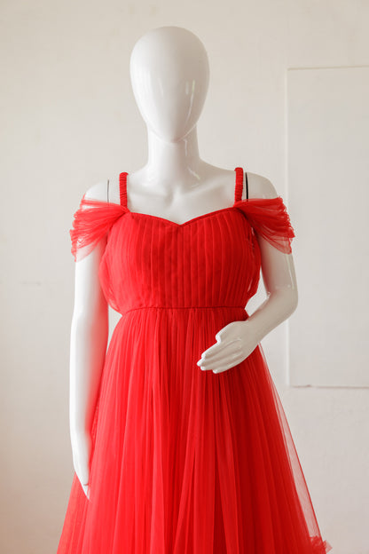 Ajanta gown- Red Style 1