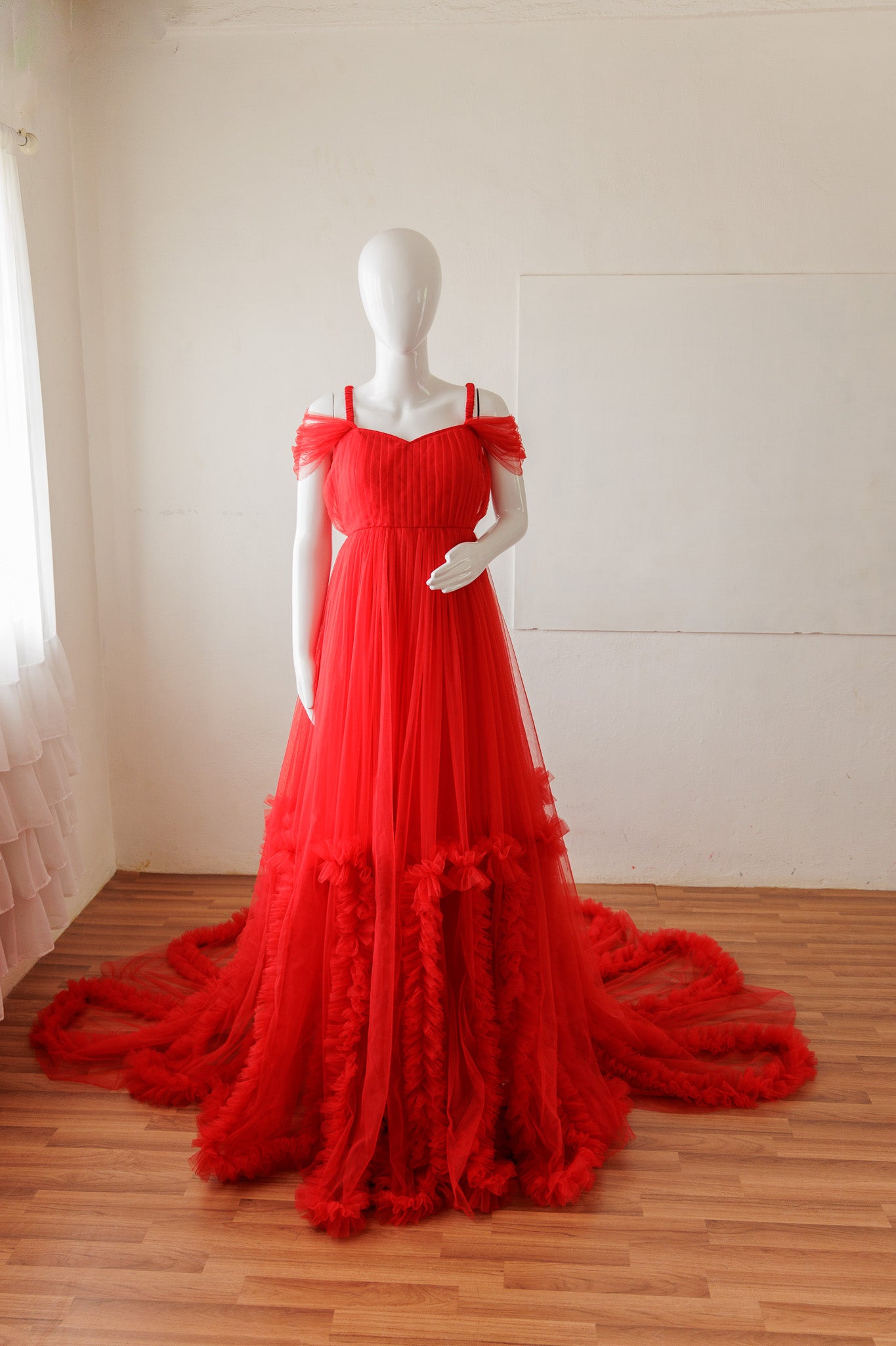 Ajanta gown- Red Style 1