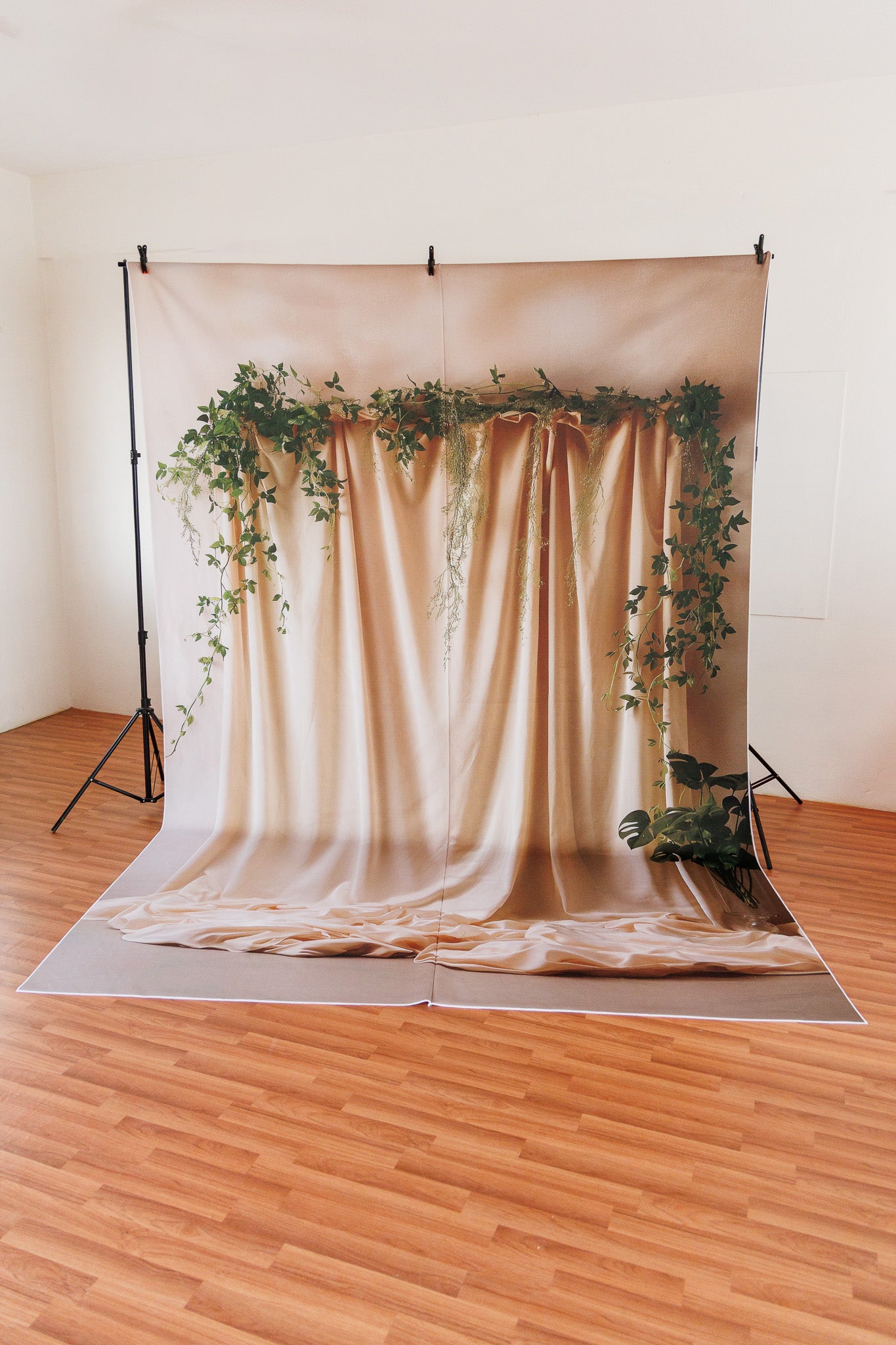 Beige Drapes Theme