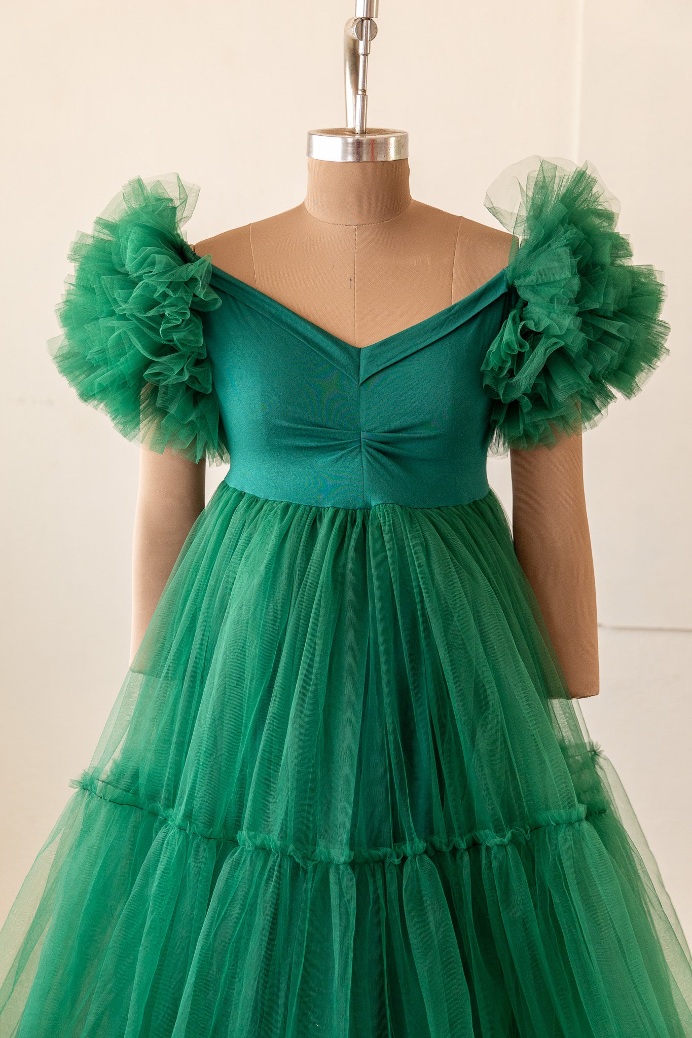 Magella gown - Green