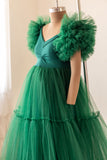 Magella gown - Green