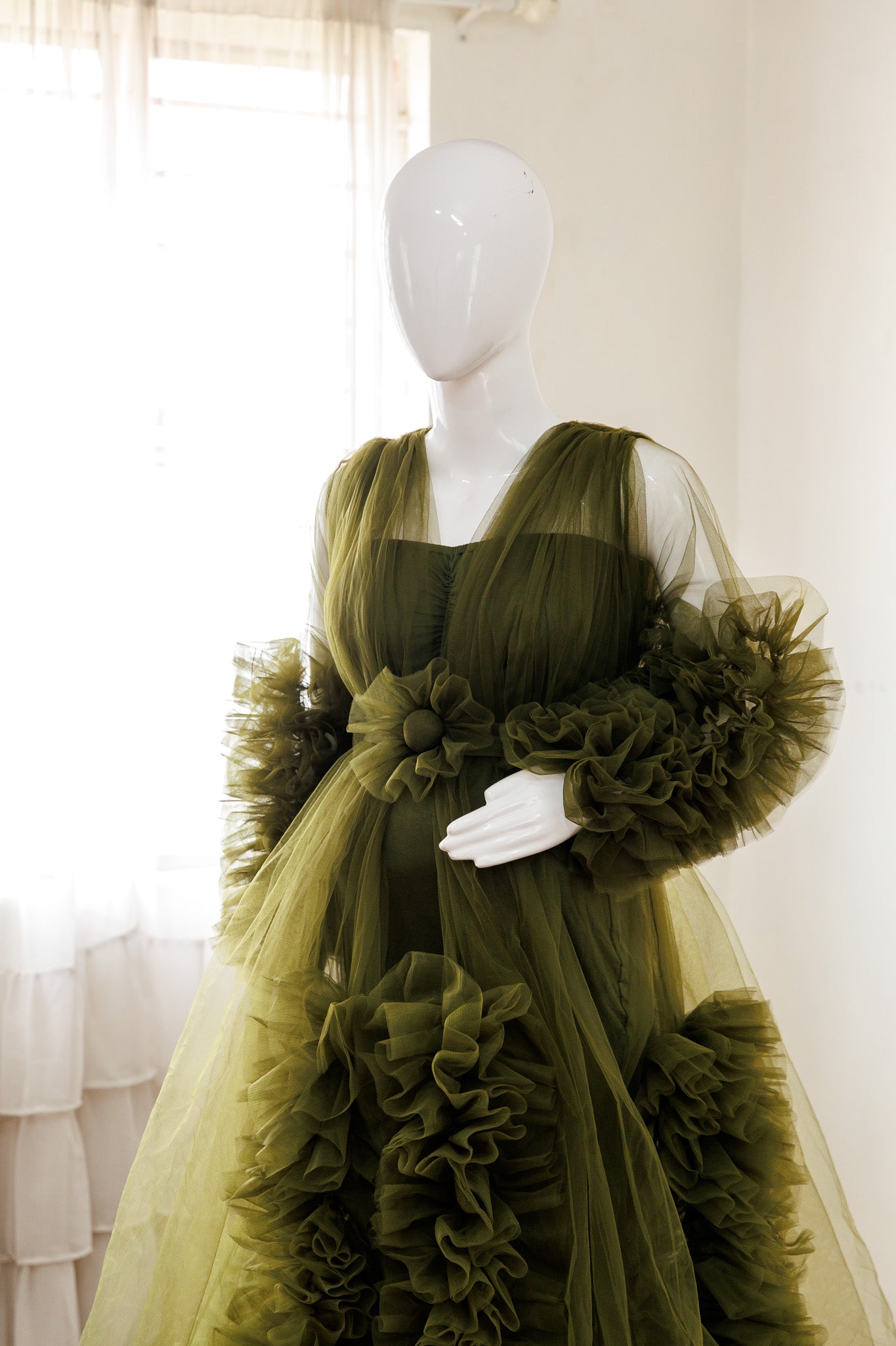 Arianna gown - Olive