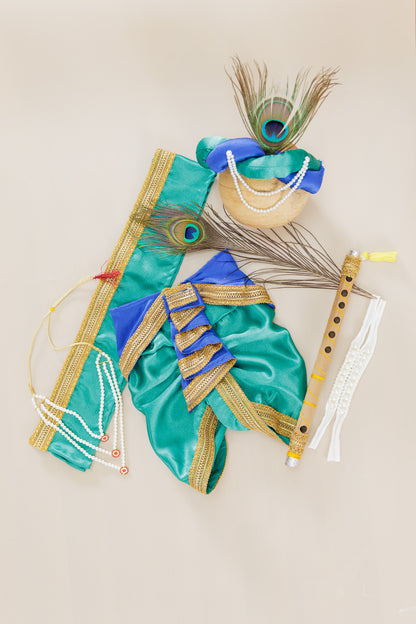 Krishna Outfit - Green