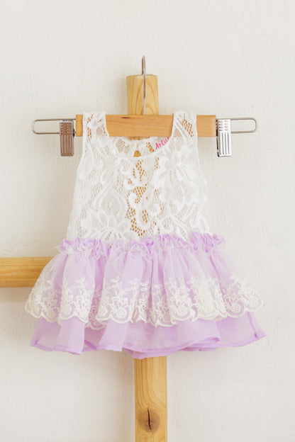 Georgia Romper - Lavender