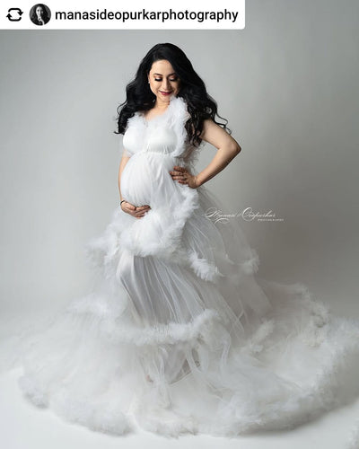 Erica gown - Cream