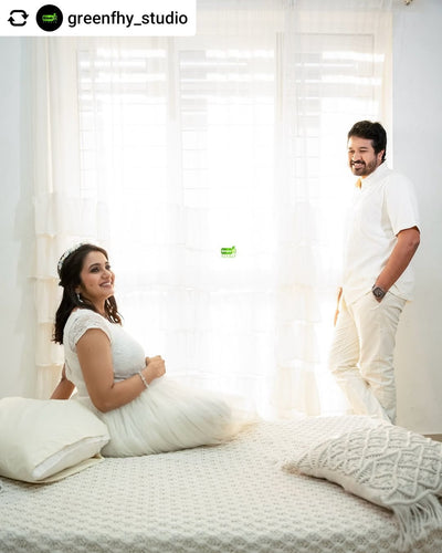 Alana gown - White