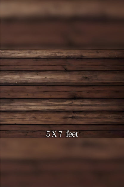 RTS Antique Wood 5x7 ft. Fabric