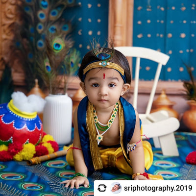 Krishna Outfit- Yellow