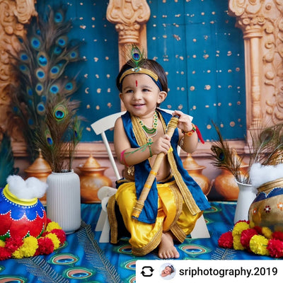 Krishna Outfit- Yellow