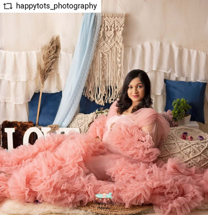 RTS Arianna gown-Pink M-L