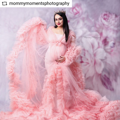 RTS Arianna gown-Pink M-L