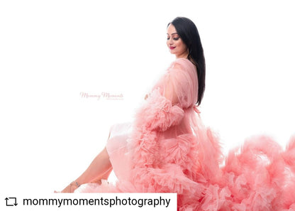 RTS Arianna gown-Pink M-L