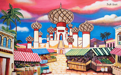 Aladdin  5x8 Ft - Fabric