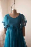 RTS Avery gown - Teal L-XL
