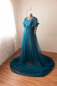 RTS Avery gown - Teal L-XL