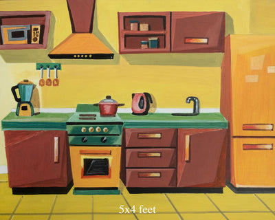 Chef's corner 5x8 FT - Fabric