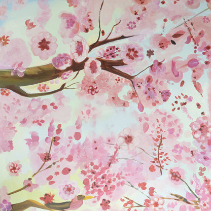 RTS Cherry blossom-5x6 ft- Fabric