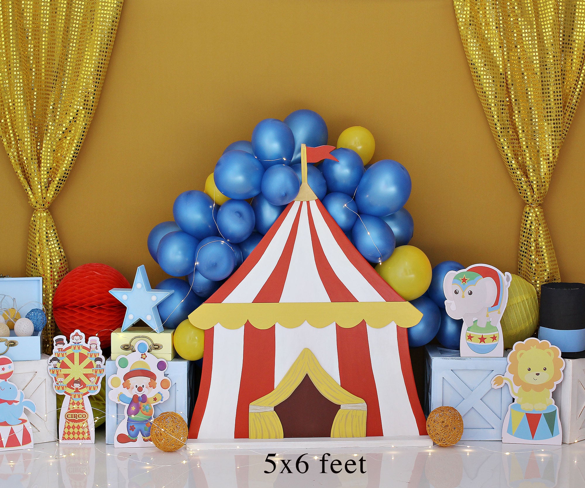 RTS Circus 5x6 Ft - Fabric