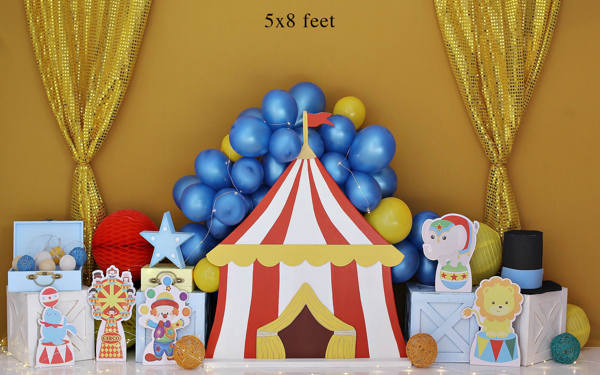 RTS Circus 5x8 Ft - Fabric