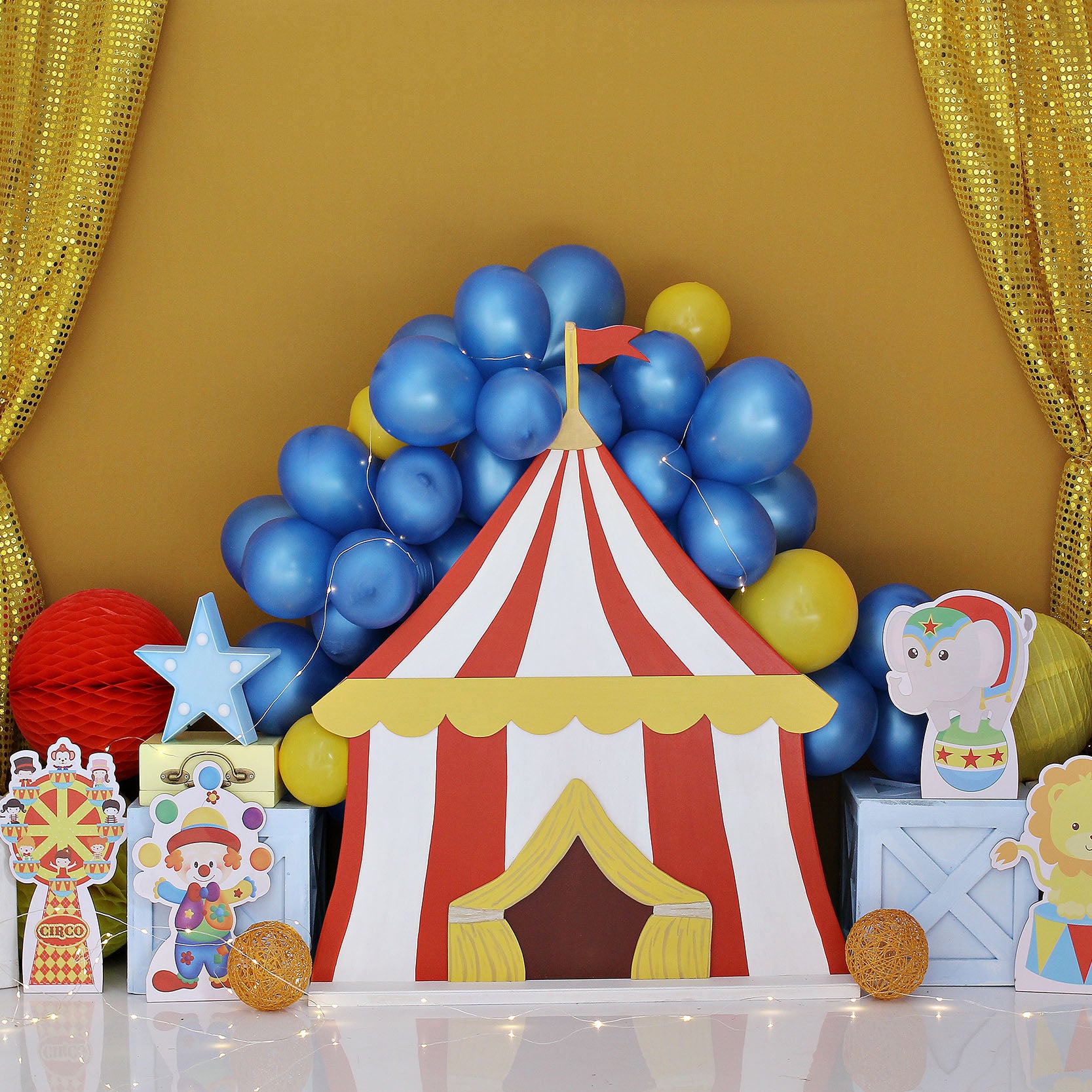 RTS Circus 5x8 Ft - Fabric