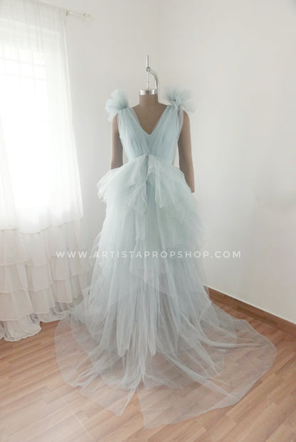 Krysten gown - Powder Blue