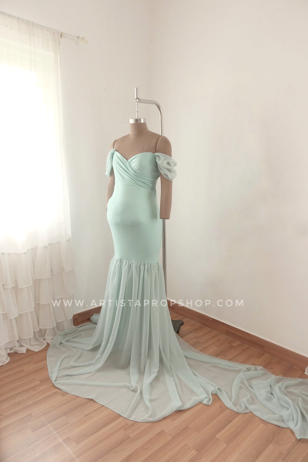 Rachel gown - Blue